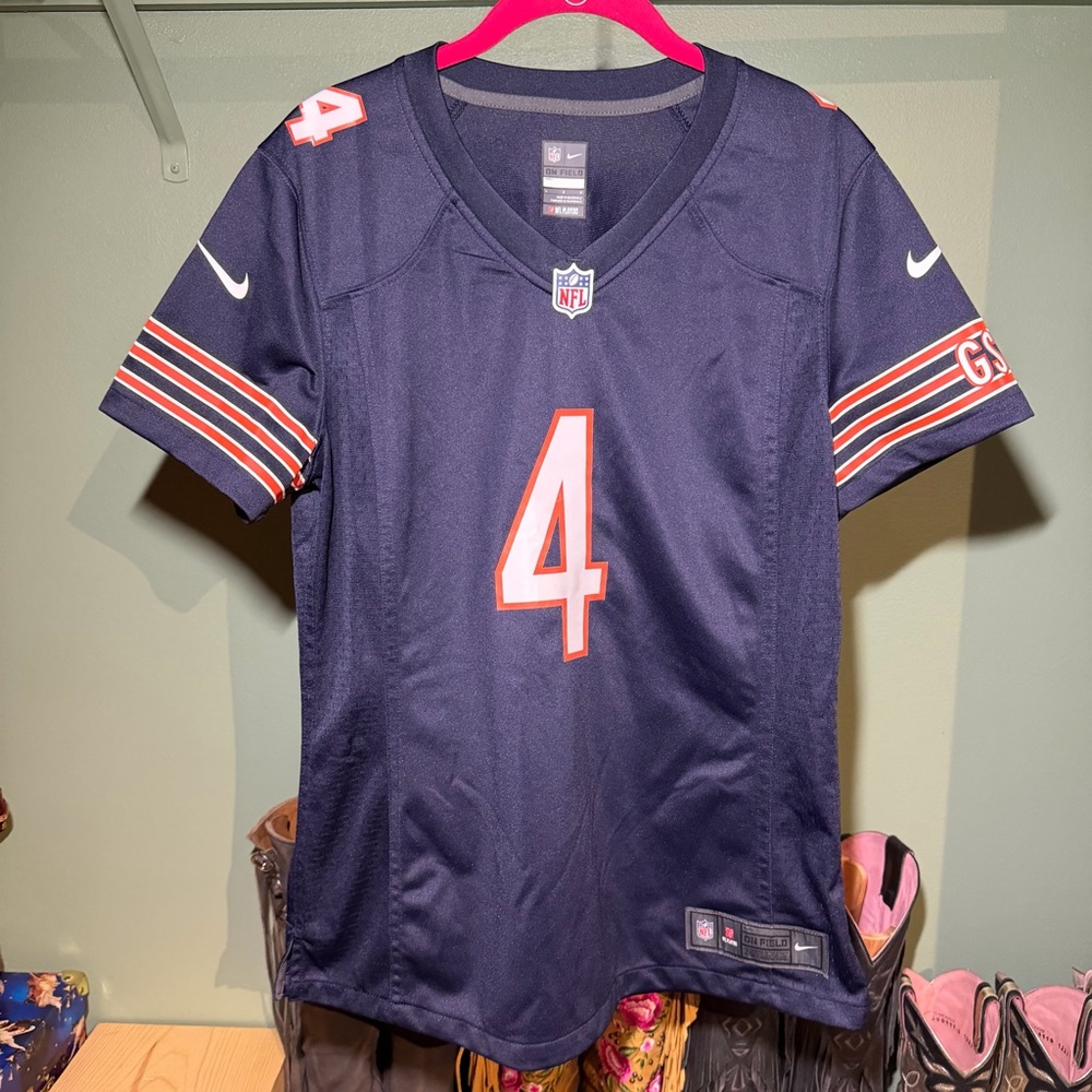 NFL Chicago Bears Nike Custom Football Jersey 4 ONFIELD Women’s Large
